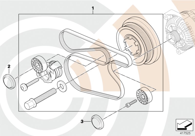 Repair kit, belt drives, Value Line