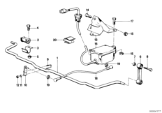 Niveauregulierung/Stabilisator hinten