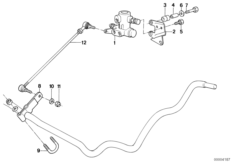 Niveauregulierung/Regelventil/Anbauteile