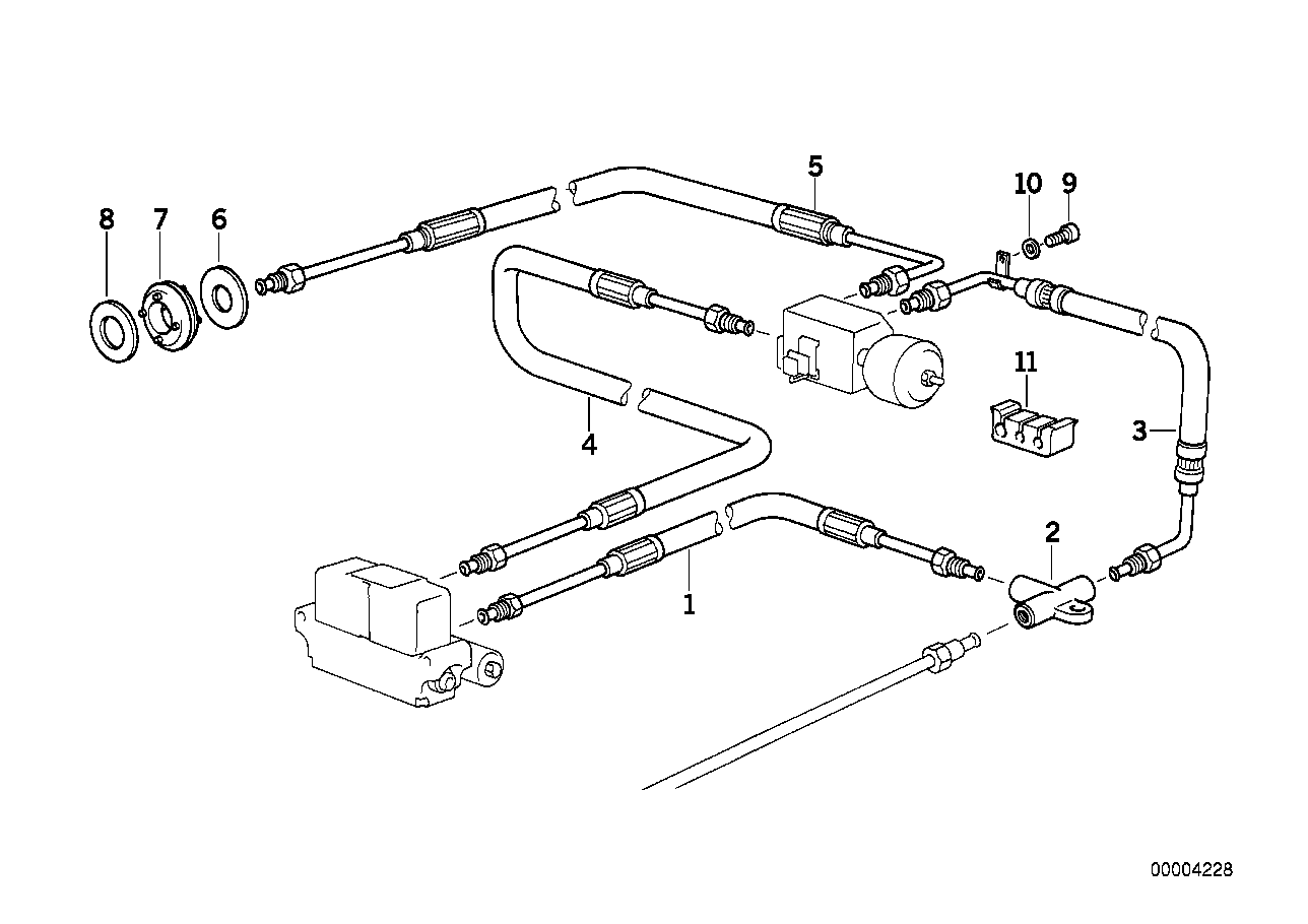 AHK/Leitungen hinten/Anbauteile