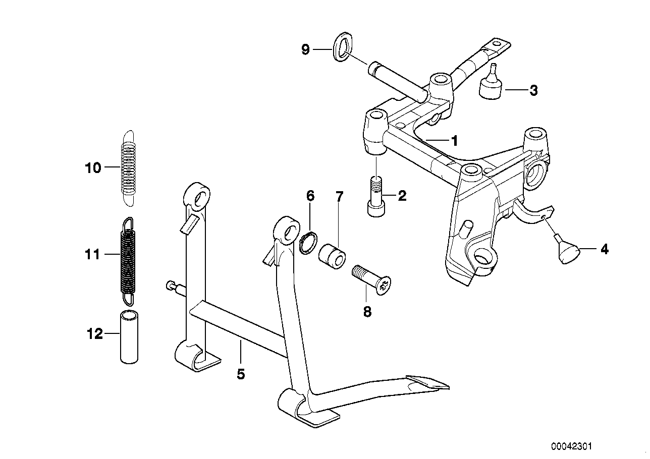 Cavalletto ribaltabile