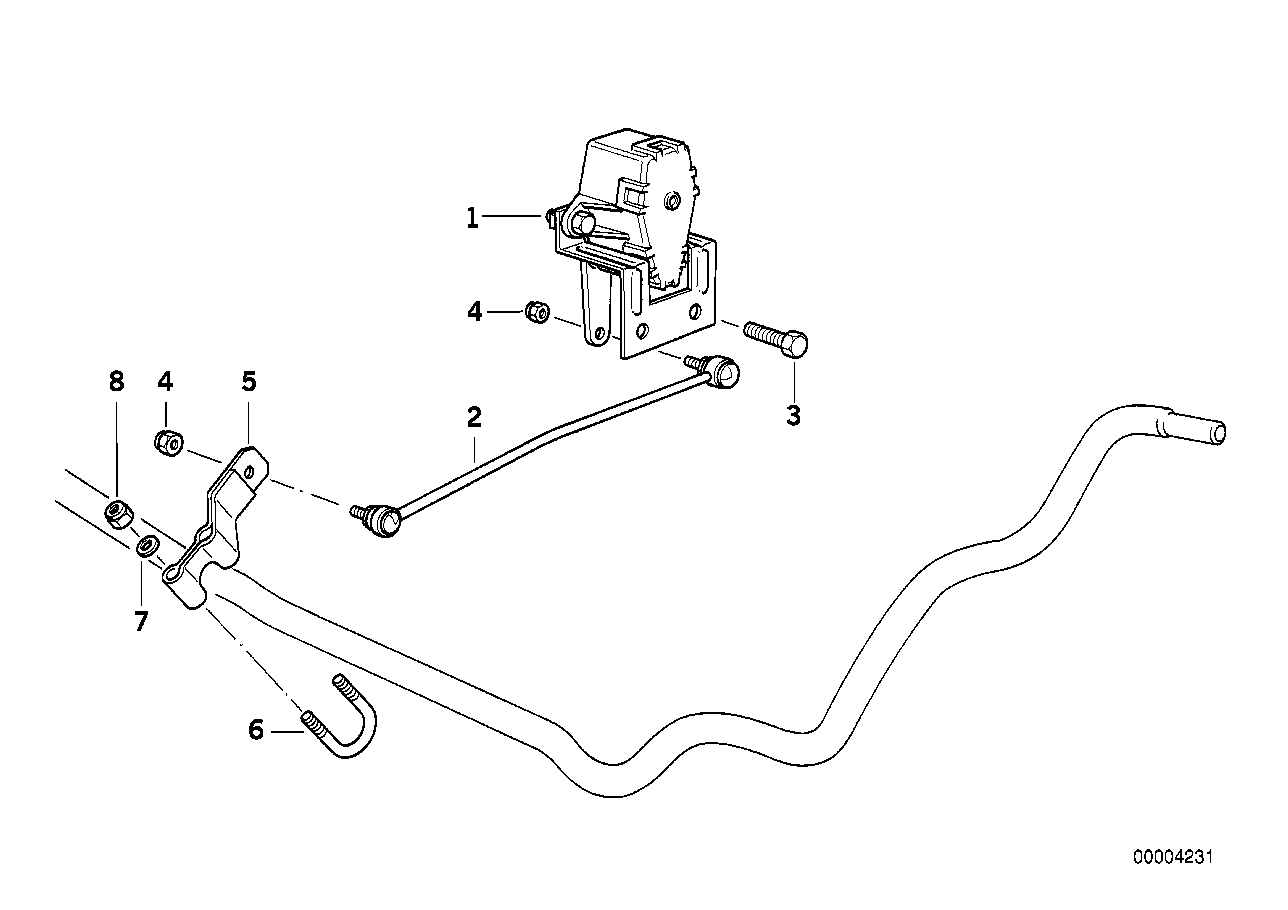 Sensor de regulação do nível do farol