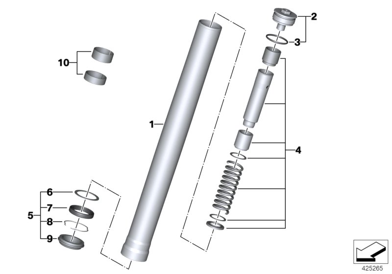 Tubo verticale