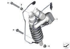 Federbein ESA hinten