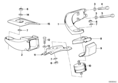 Sospens.d.motore/ammort.attenuat.d.motor