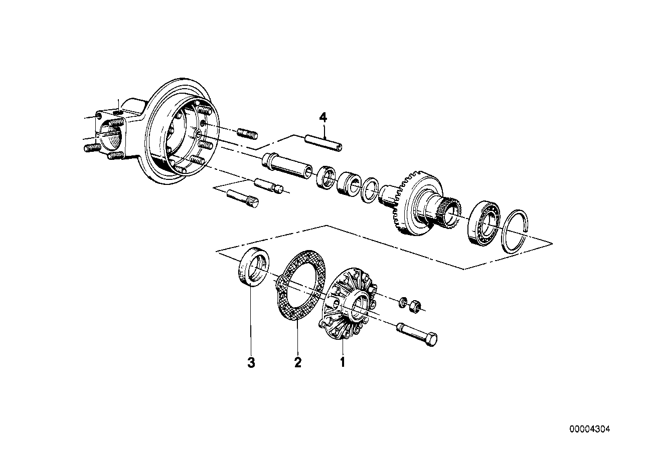 Hinterachsgetriebe-Gehäusedeckel