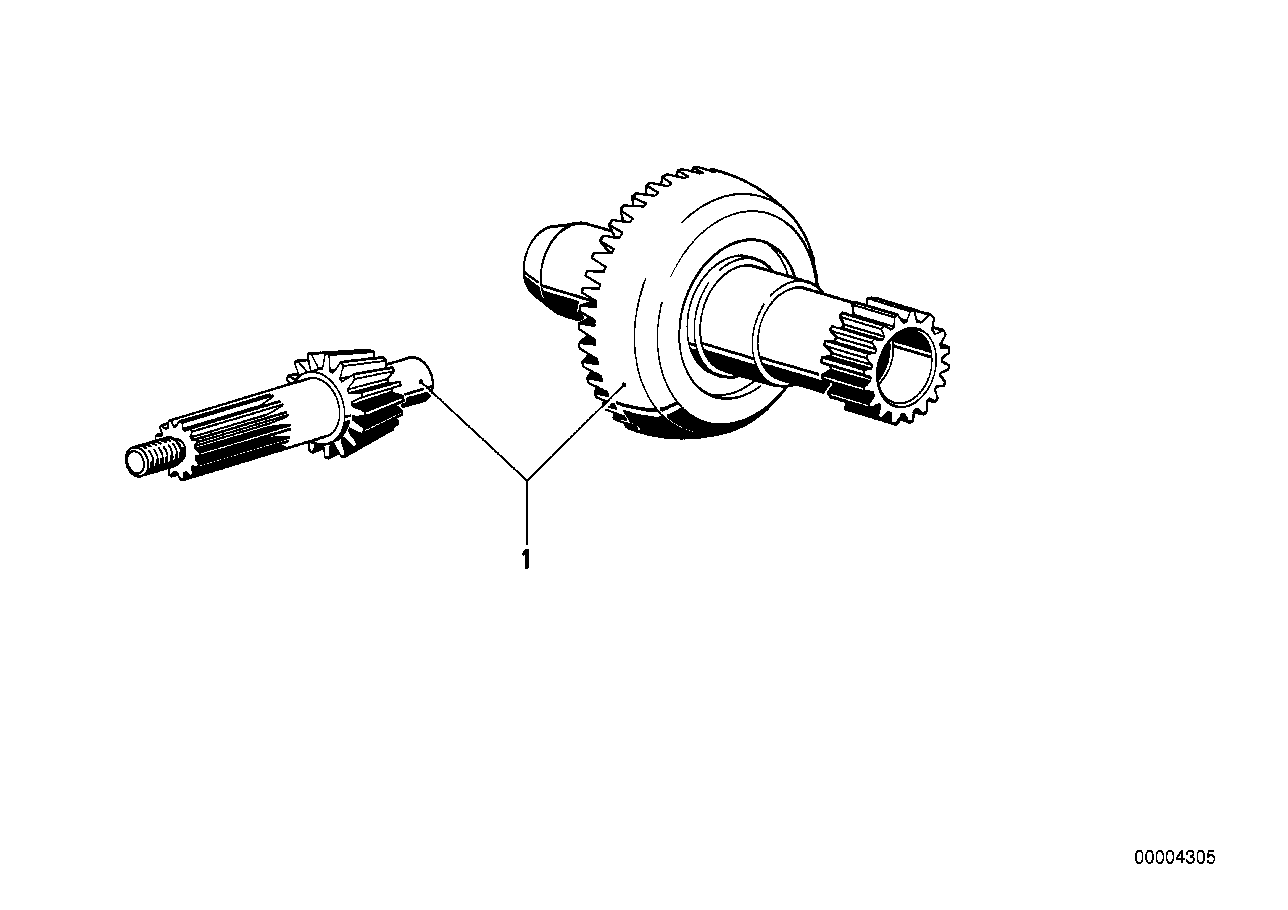 Differentieel-kroonwielset