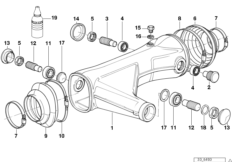 Bras oscillant