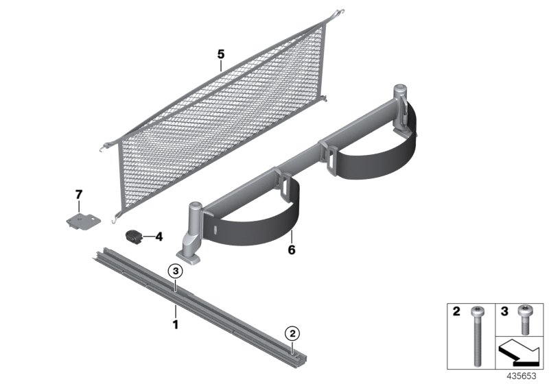 System mocowania