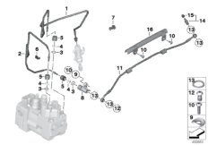 Bromsledning bak I-ABS generation 1