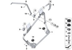 Kofferhalter Behörde