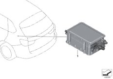 boîtier électron. chargeur confort KLE