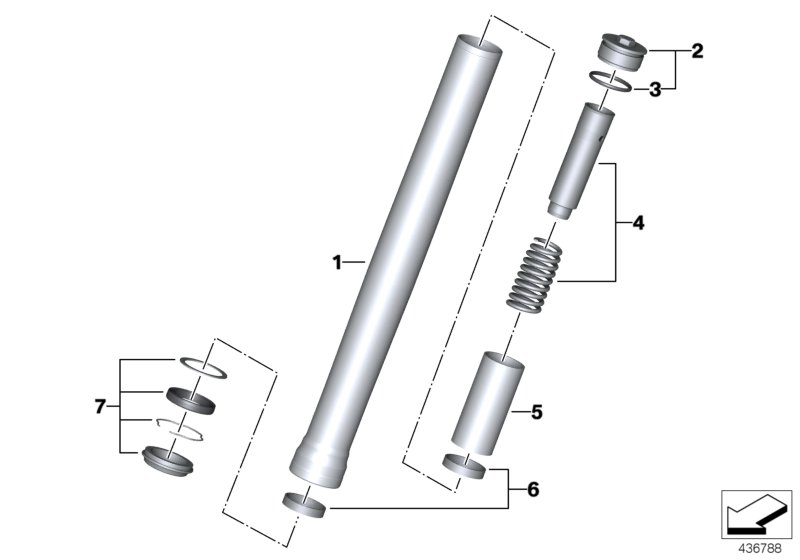 Tubo de suporte