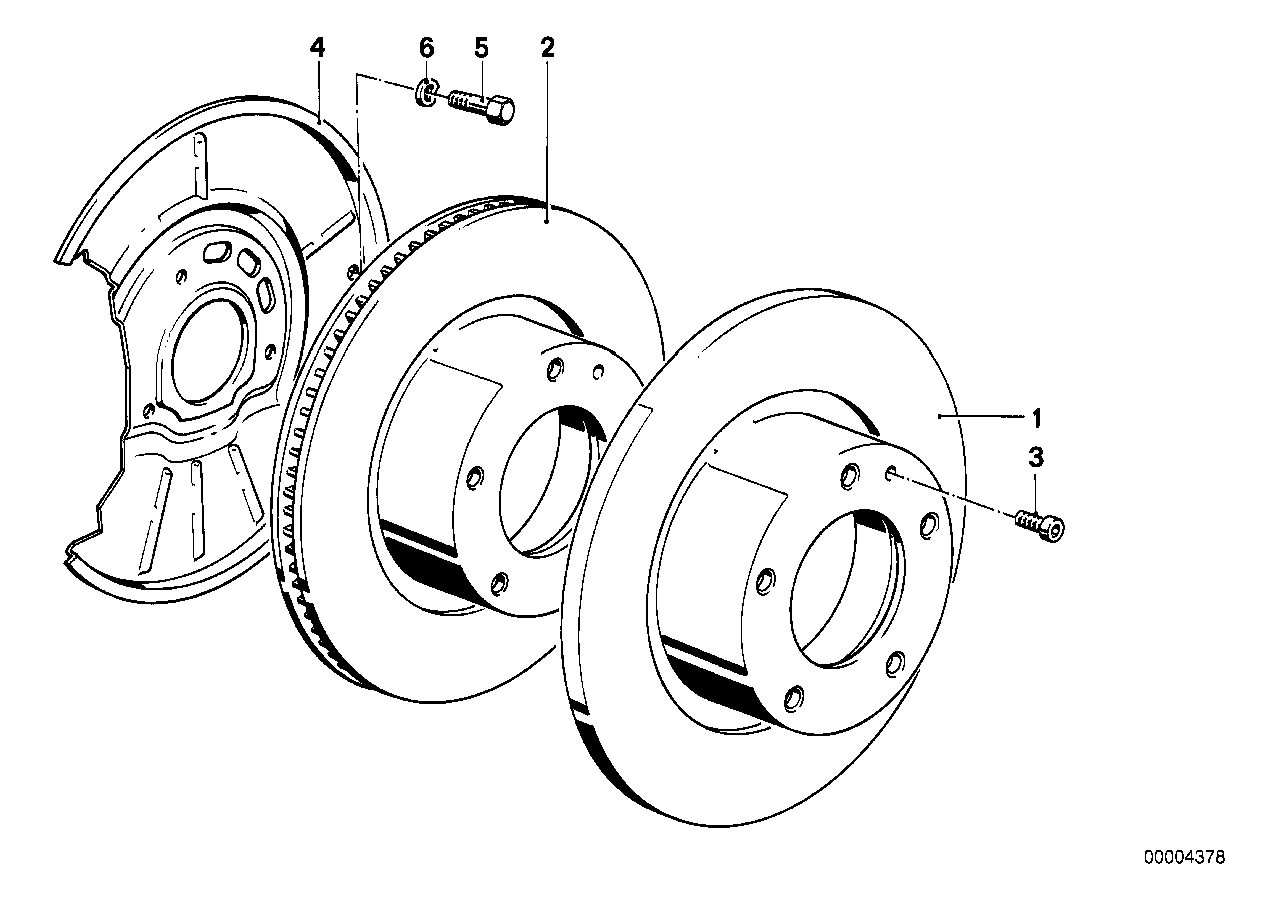 Front brake / brake disc