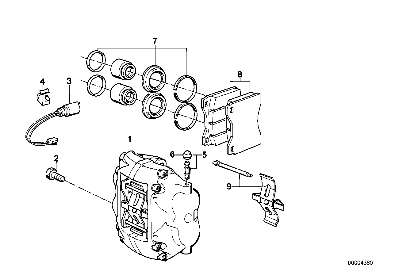 Remvoeringsensor voorrem