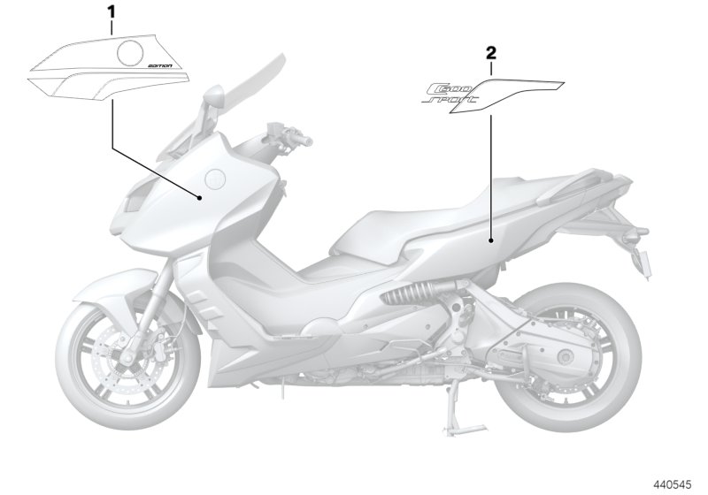 Inscripciones C600 Sport