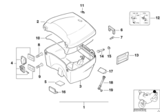 Βαλίτσα Top Case 35l