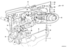 Onderdrukbesturing-motor