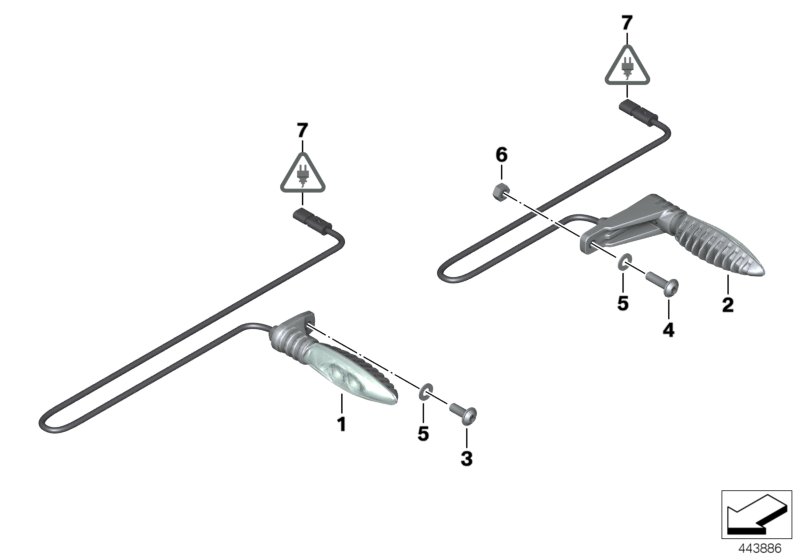 LED direction indicator