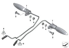 LED-richtingaanwijzers achter