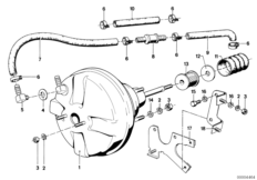 Brake servo unit