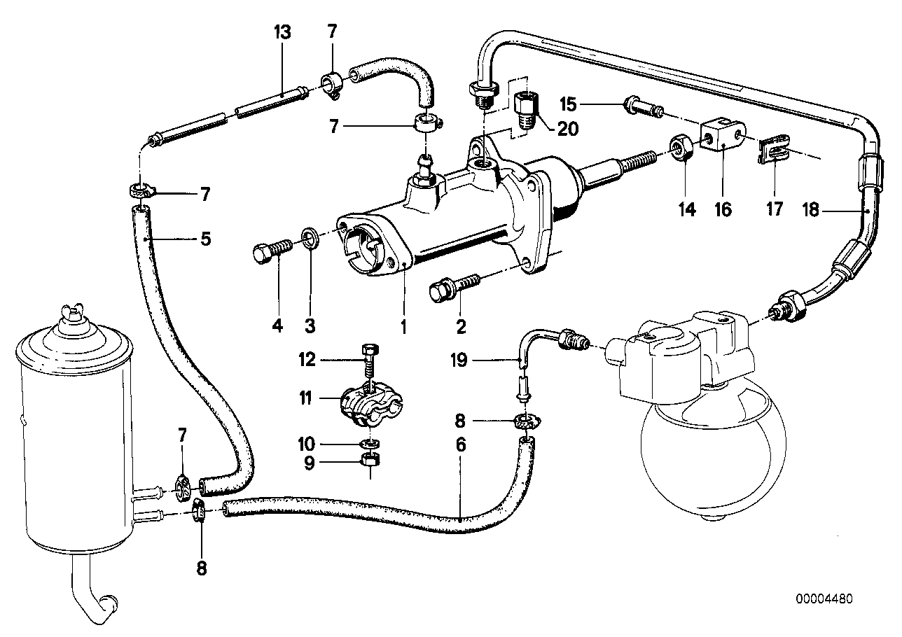 Posilovač brzd hydraulický