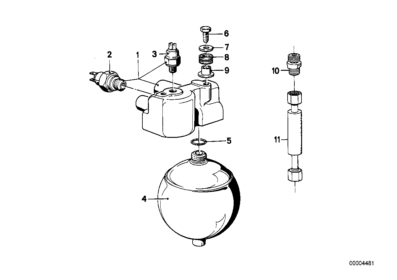 Drukregulator/druk-tenk