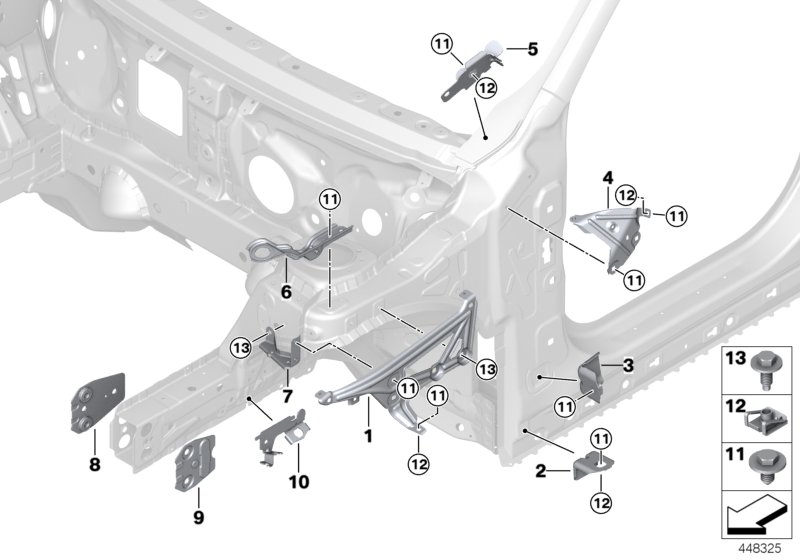 Front body bracket