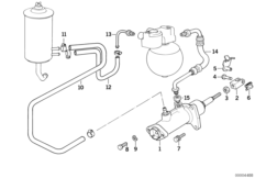 Hydraulic brake servo unit