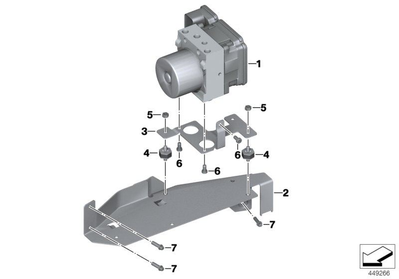 Tryckmodulator I-ABS-generation 2