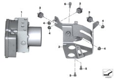 Pressure modulator, I-ABS generation 2