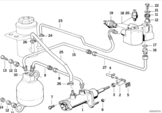 Servo-frein a commande hydraulique