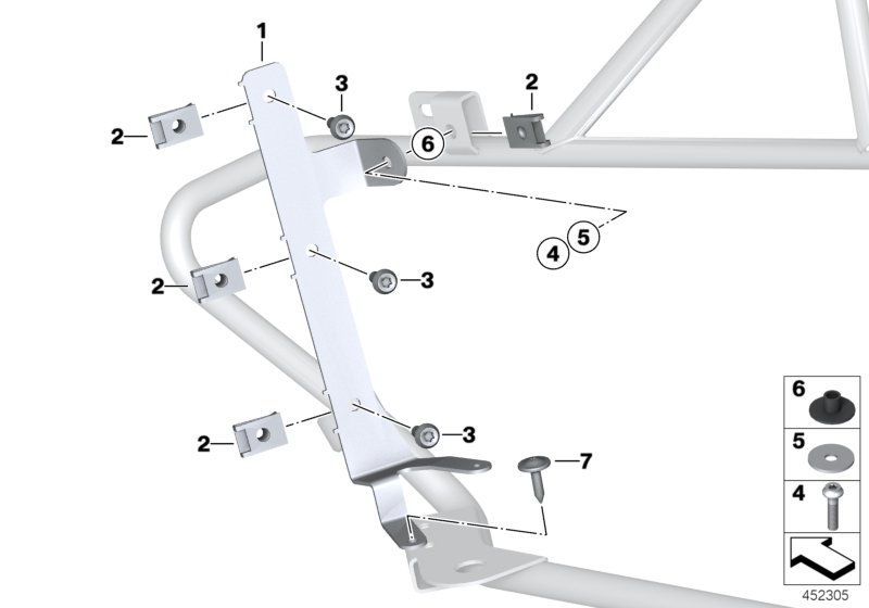 Halter Feuerlöscher