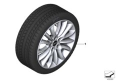 Winter wheel&tyre net spoke 519