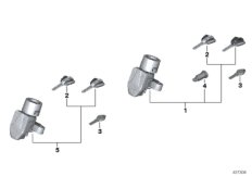 Single key locking system EWS 4