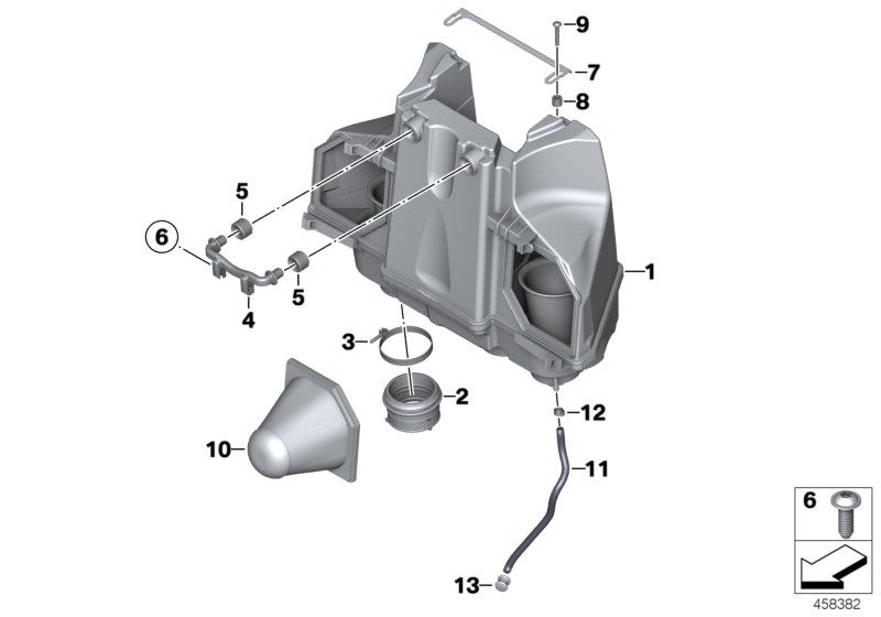 Intake silencer / Filter cartridge