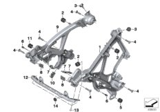 Soporte revestimiento frontal