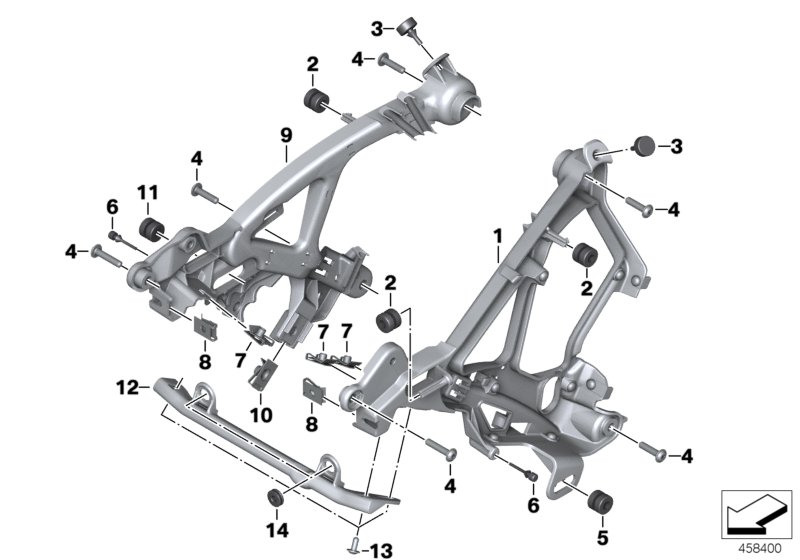 Soporte revestimiento frontal