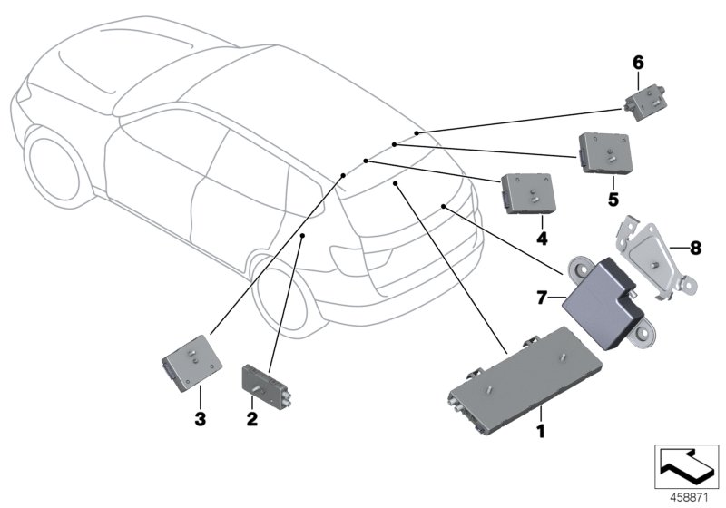 Pezzi singoli antenna-diversity