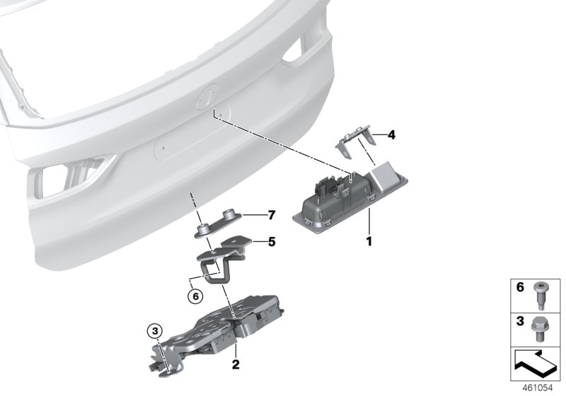 Trunk lid/closing system