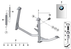 Cavalletto ribaltabile