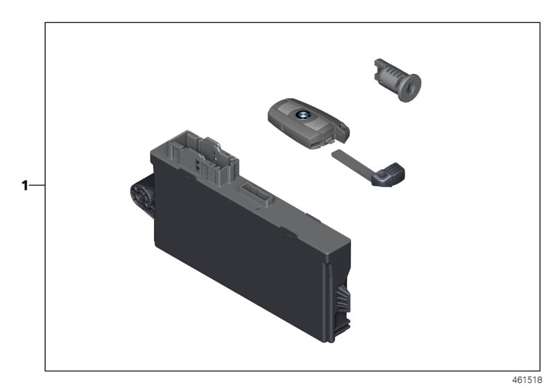 One-key locking