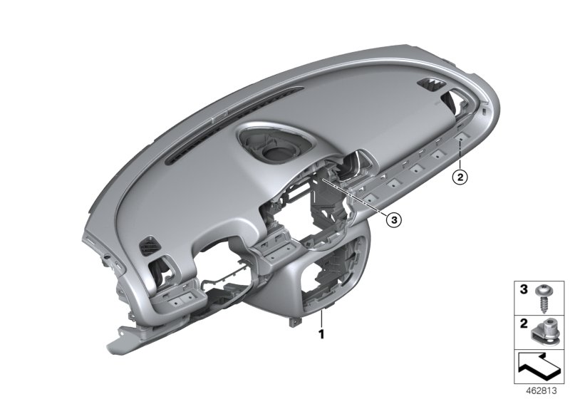 Klädsel instrumententpanel