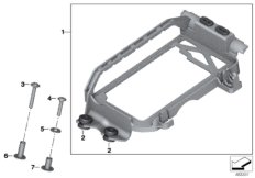 Soporte mecanismo de mando