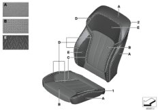 个性化座套 舒适型座椅 通风皮革