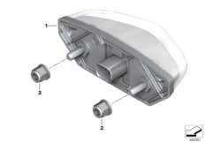 Farolim traseiro LED