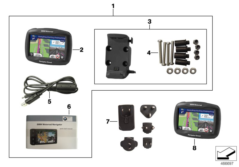 BMW Motorrad Navigator Street