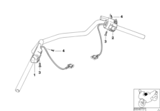 Interruttore combinato al manubrio