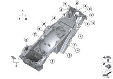 Rear carrier part