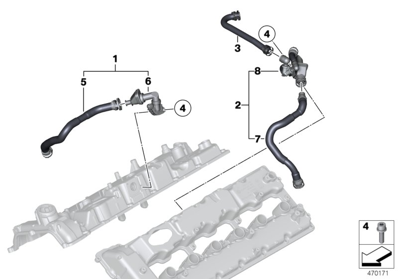 Motor bloğu havalandırması